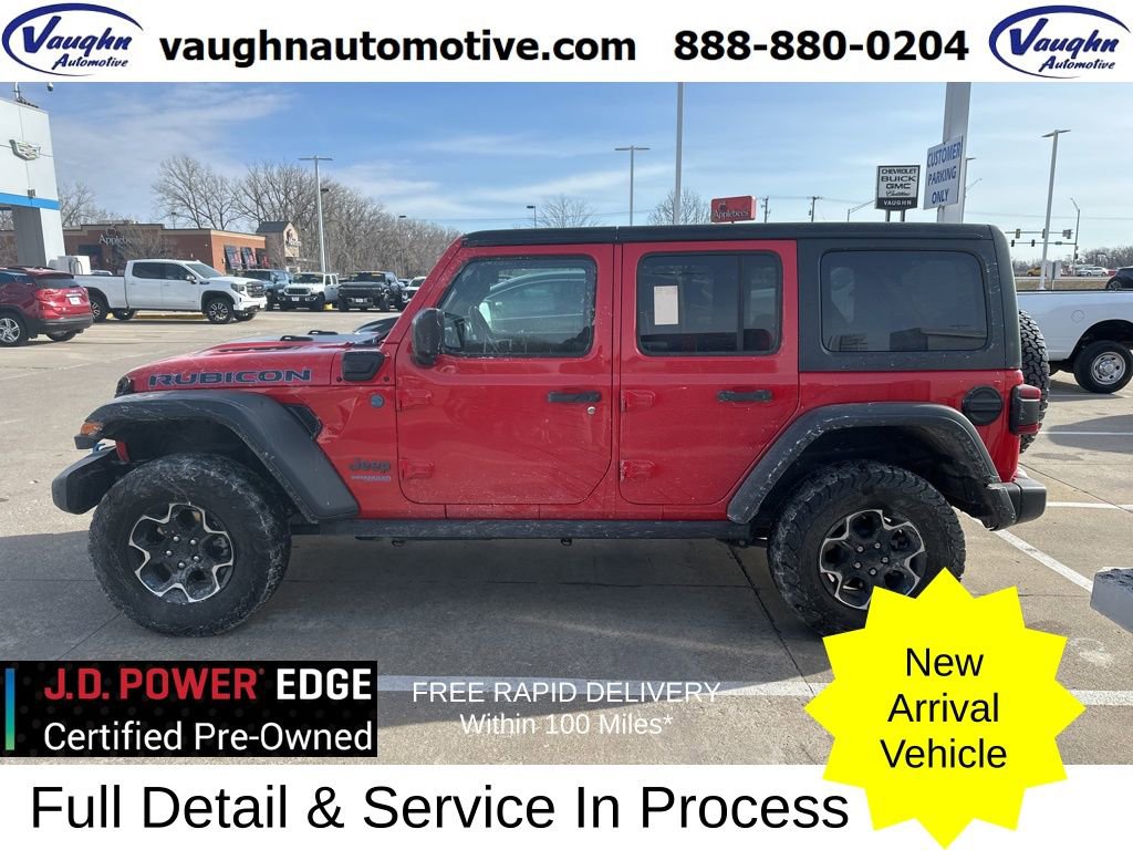Used 2022 Jeep Wrangler Unlimited Rubicon 4xe w/ Cold Weather Group
