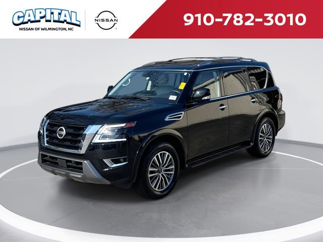 Used 2023 Nissan Armada SL w/ Captain's Chairs Package