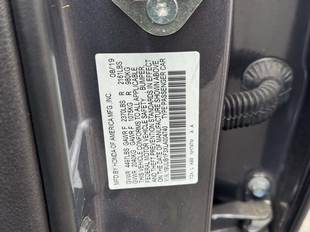 Certified 2020 Acura TLX FWD image 17