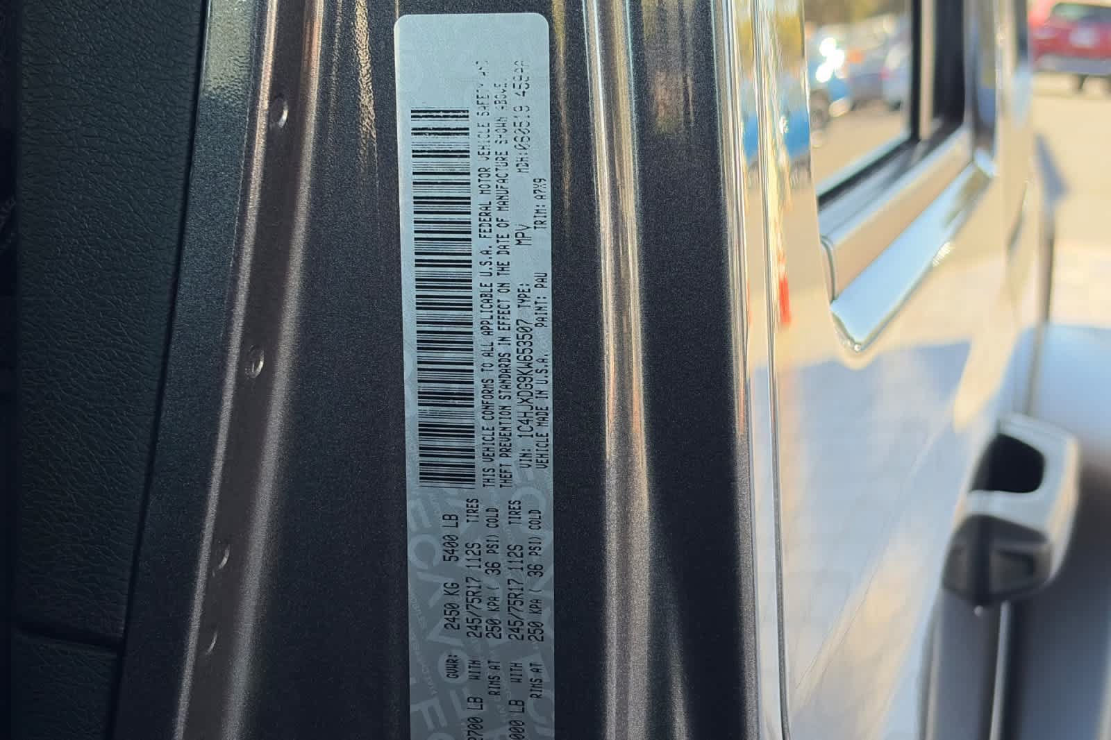 Used 2019 Jeep Wrangler Unlimited Sport AWD/4WD image 32