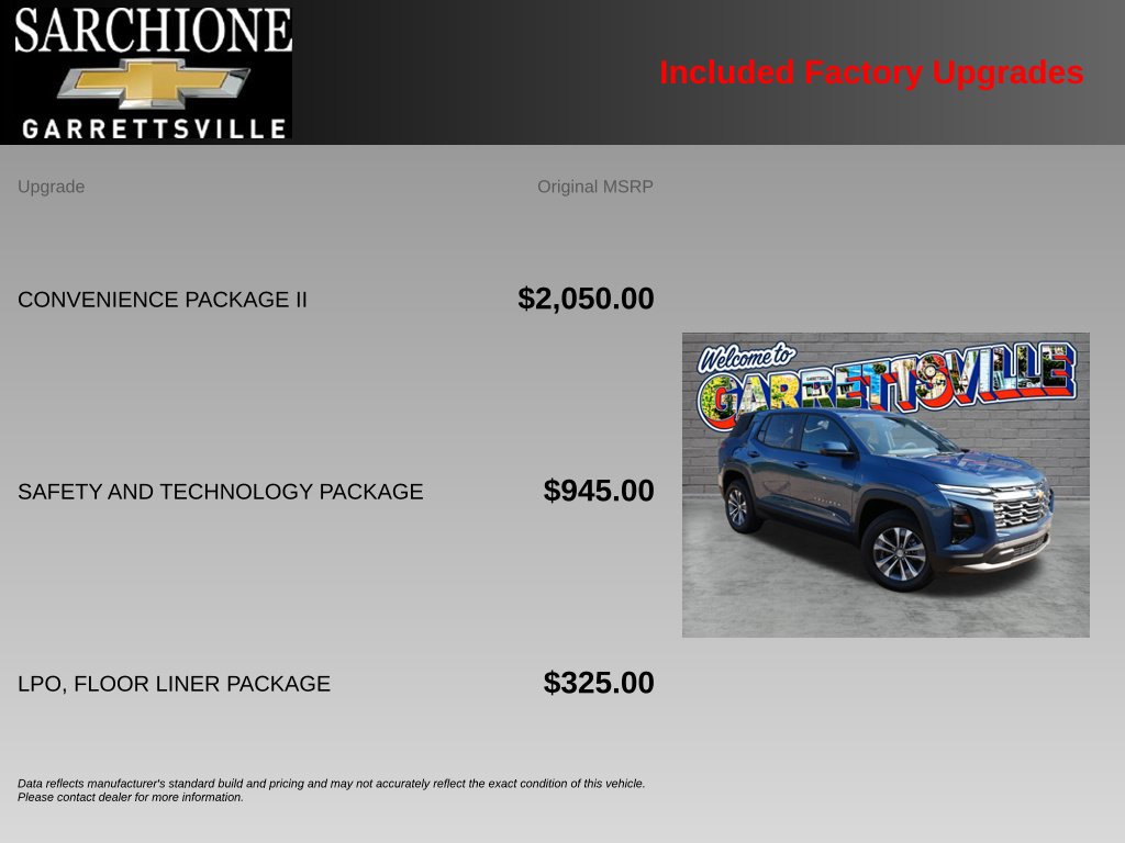 New 2026 Chevrolet Equinox LT w/ Convenience Package II AWD/4WD image 5