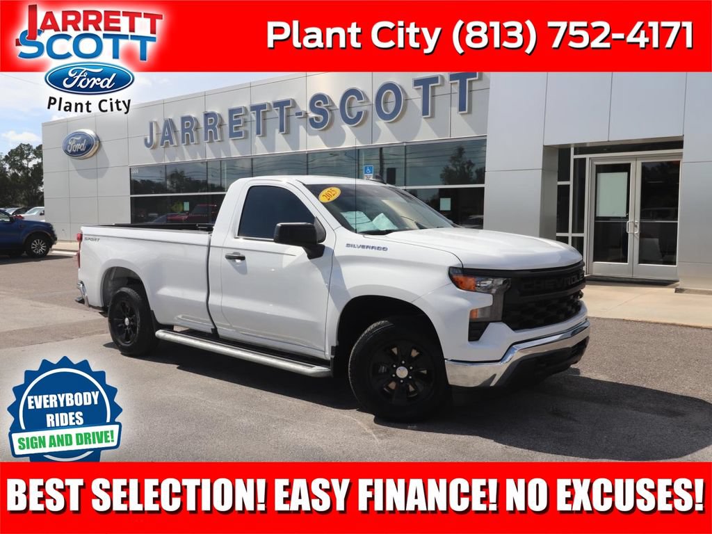 Used 2025 Chevrolet Silverado 1500 W/T RWD image 1