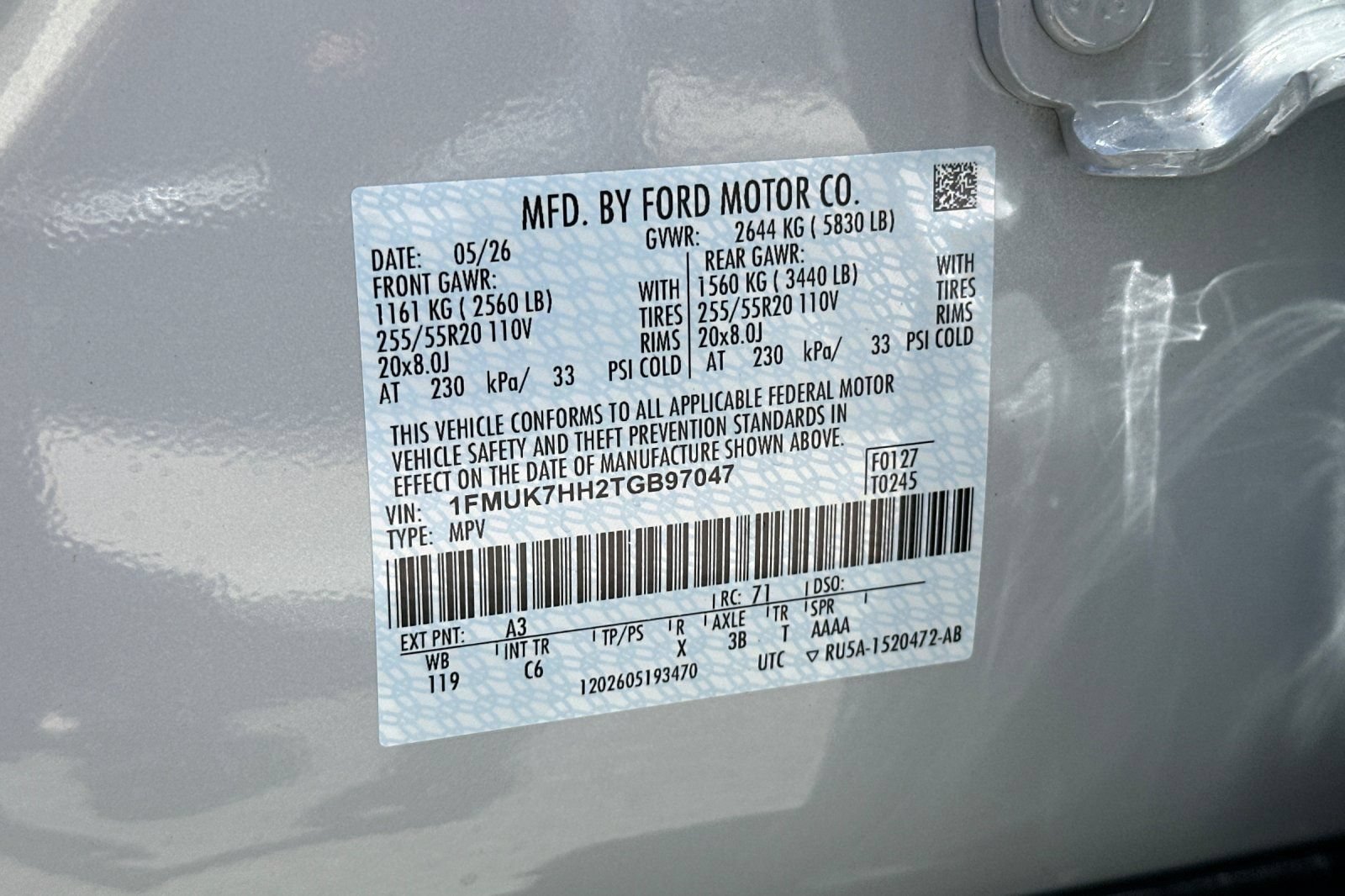 New 2026 Ford Explorer Platinum RWD image 29
