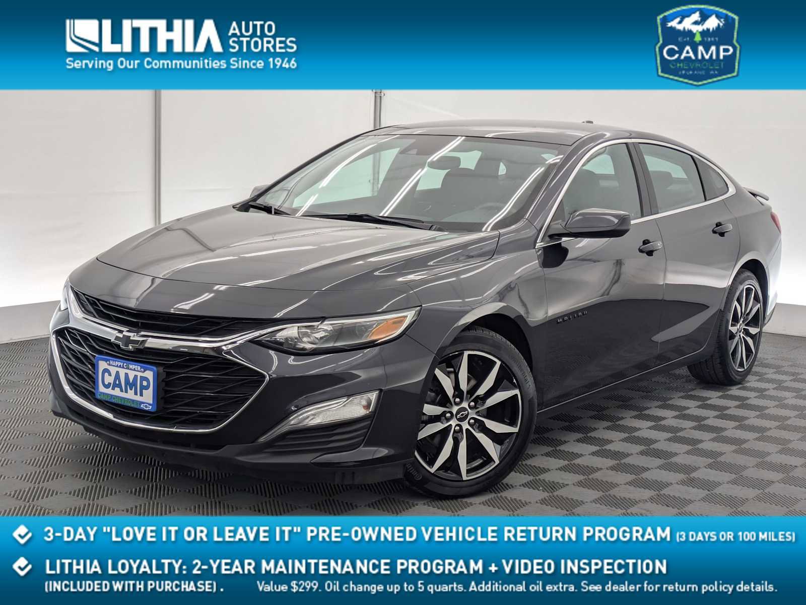 Used 2022 Chevrolet Malibu RS FWD video 1