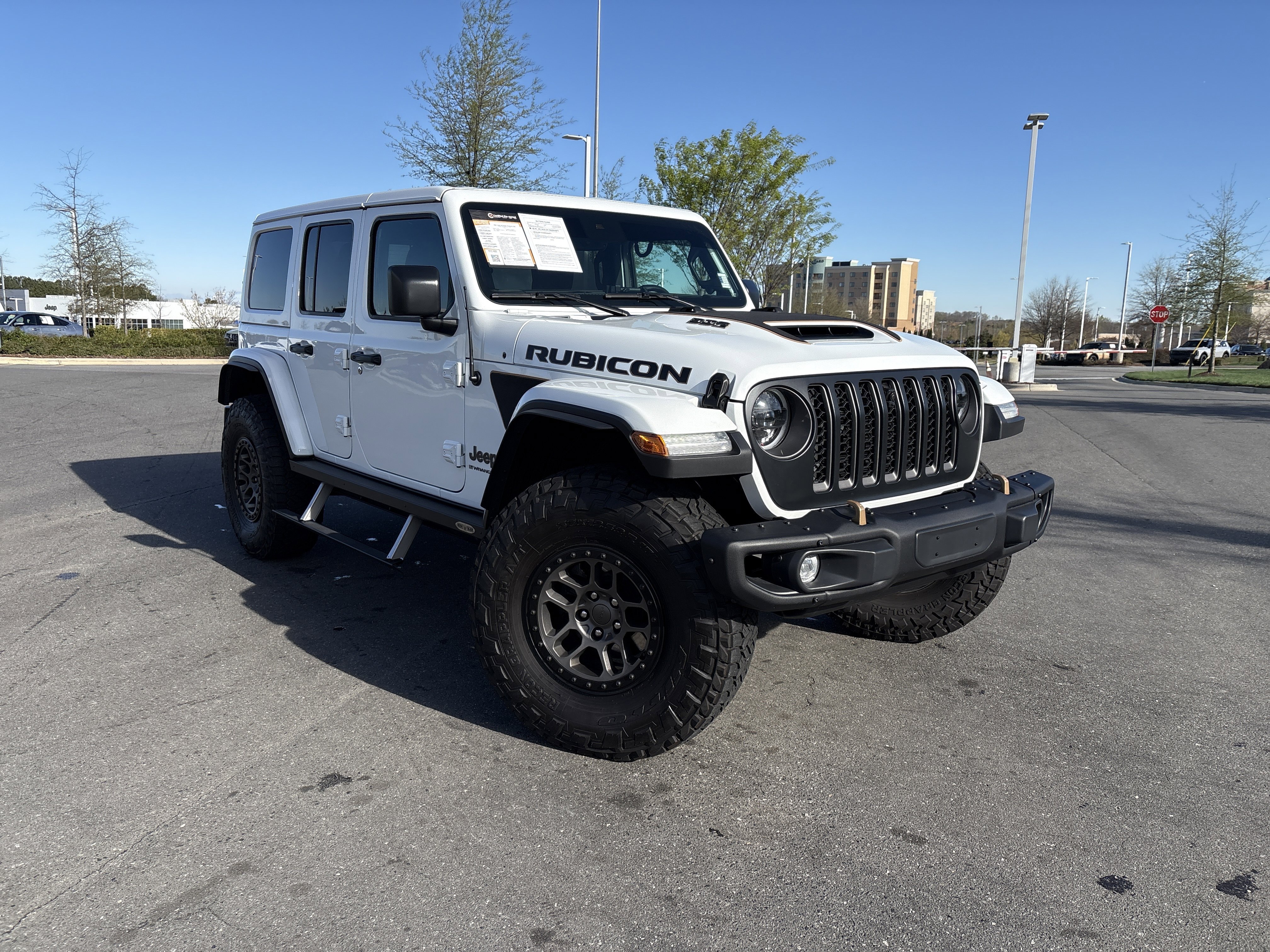 Certified 2023 Jeep Wrangler Unlimited Rubicon 392 w/ Xtreme Recon 35" Tire Package AWD/4WD image 2