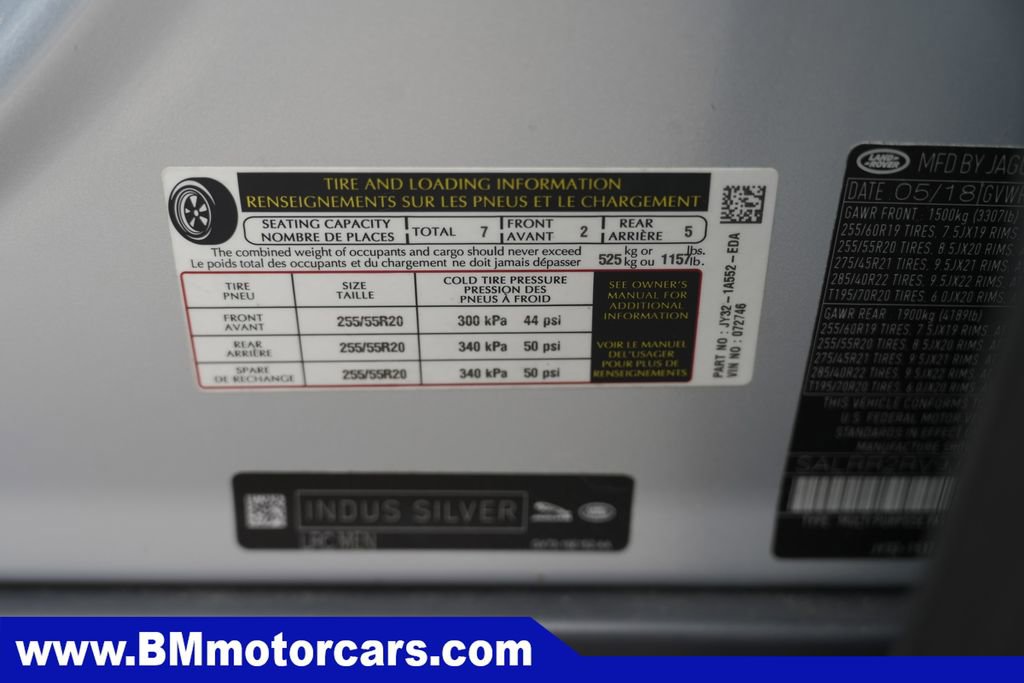 Used 2018 Land Rover Discovery HSE AWD/4WD image 71