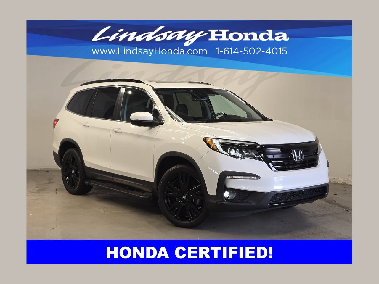 Certified 2021 Honda Pilot Special Edition