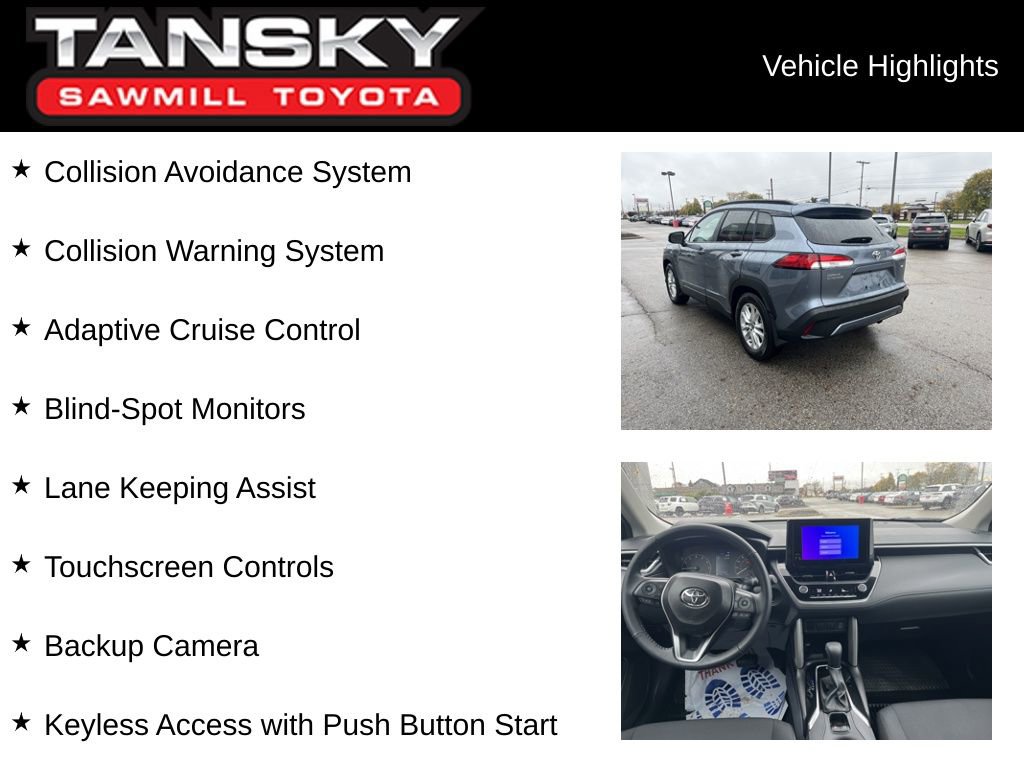 Certified 2024 Toyota Corolla Cross LE image 9