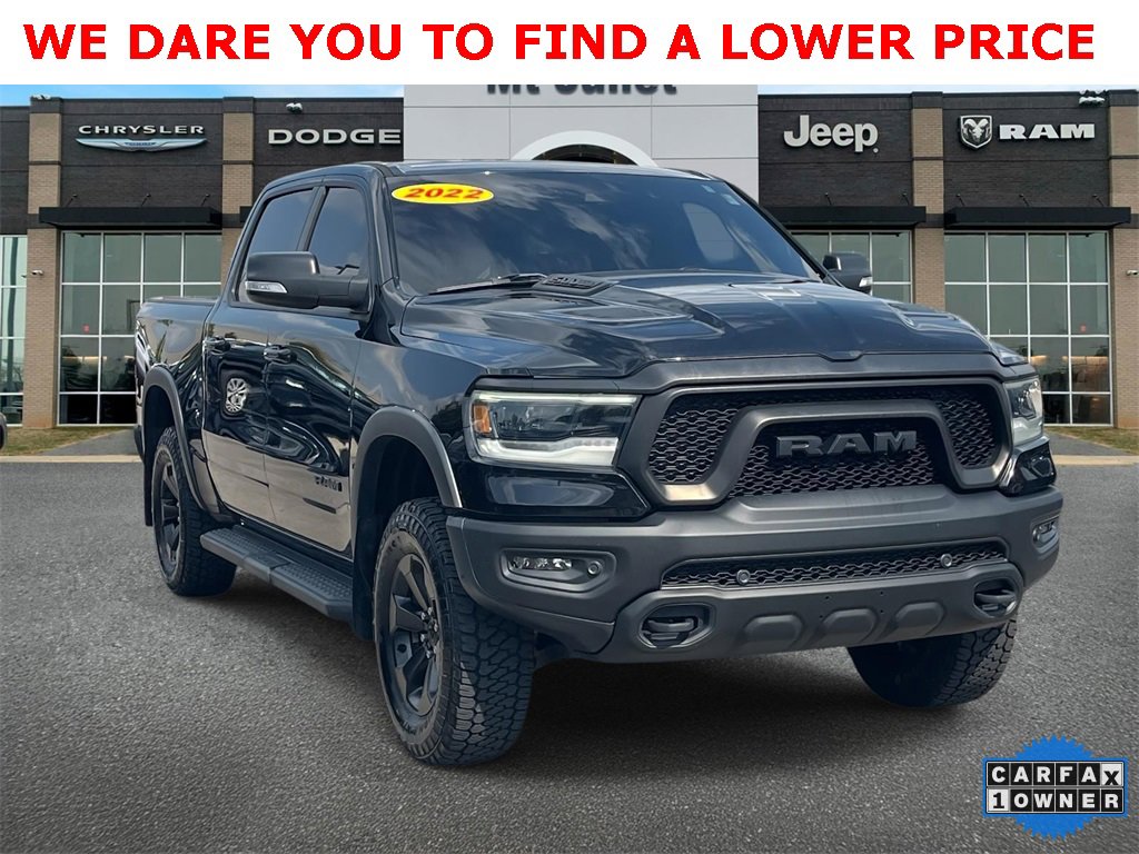 Used 2022 RAM 1500 Rebel w/ Rebel Level B Equipment Group