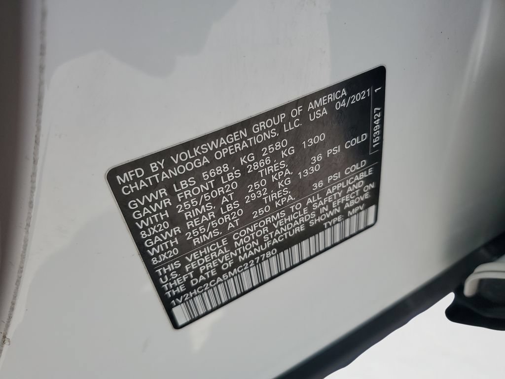 Used 2021 Volkswagen Atlas Cross Sport SE AWD/4WD image 23