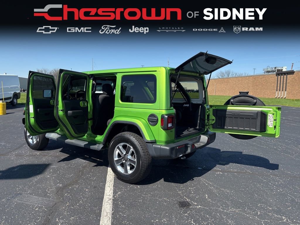 Used 2019 Jeep Wrangler Unlimited Sahara w/ Uconnect 4C Nav & Sound Group image 16