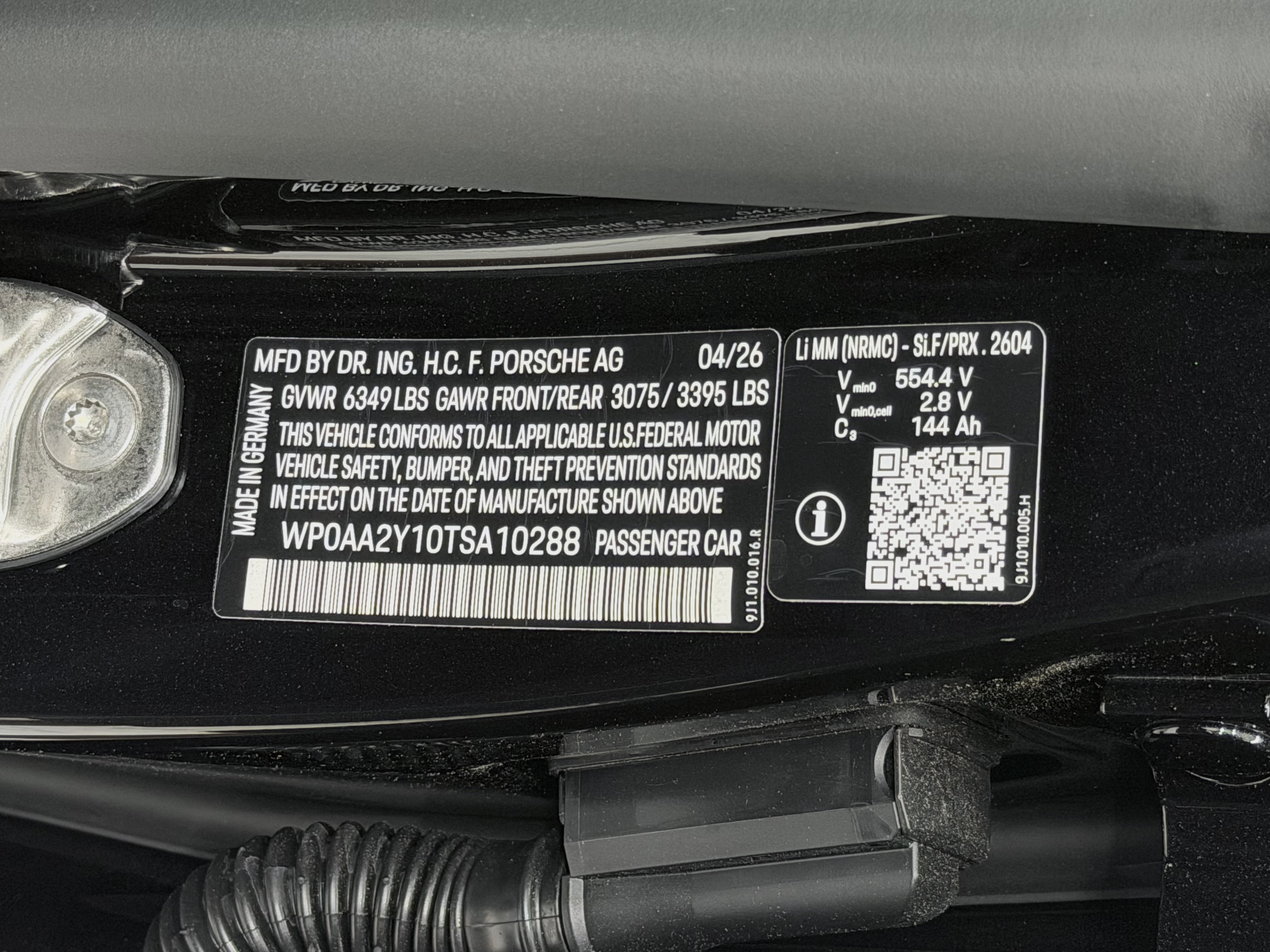 New 2026 Porsche Taycan AWD/4WD image 66