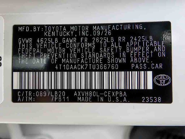 New 2026 Toyota Camry XSE w/ Premium Package FWD image 24