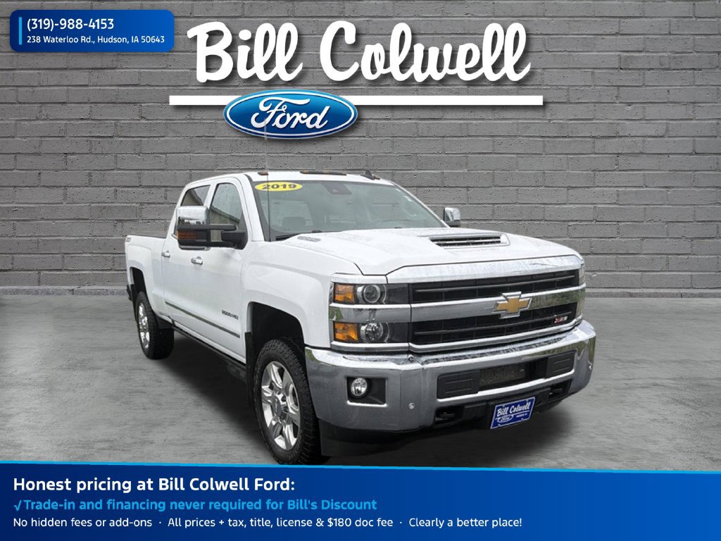 Used 2019 Chevrolet Silverado 2500 LTZ w/ Duramax Plus Package AWD/4WD image 1
