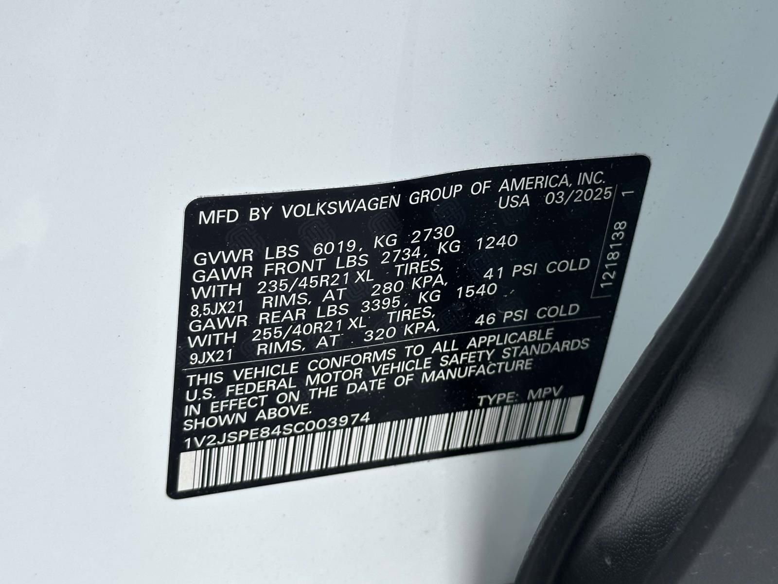 New 2025 Volkswagen ID.4 Pro S Plus image 15