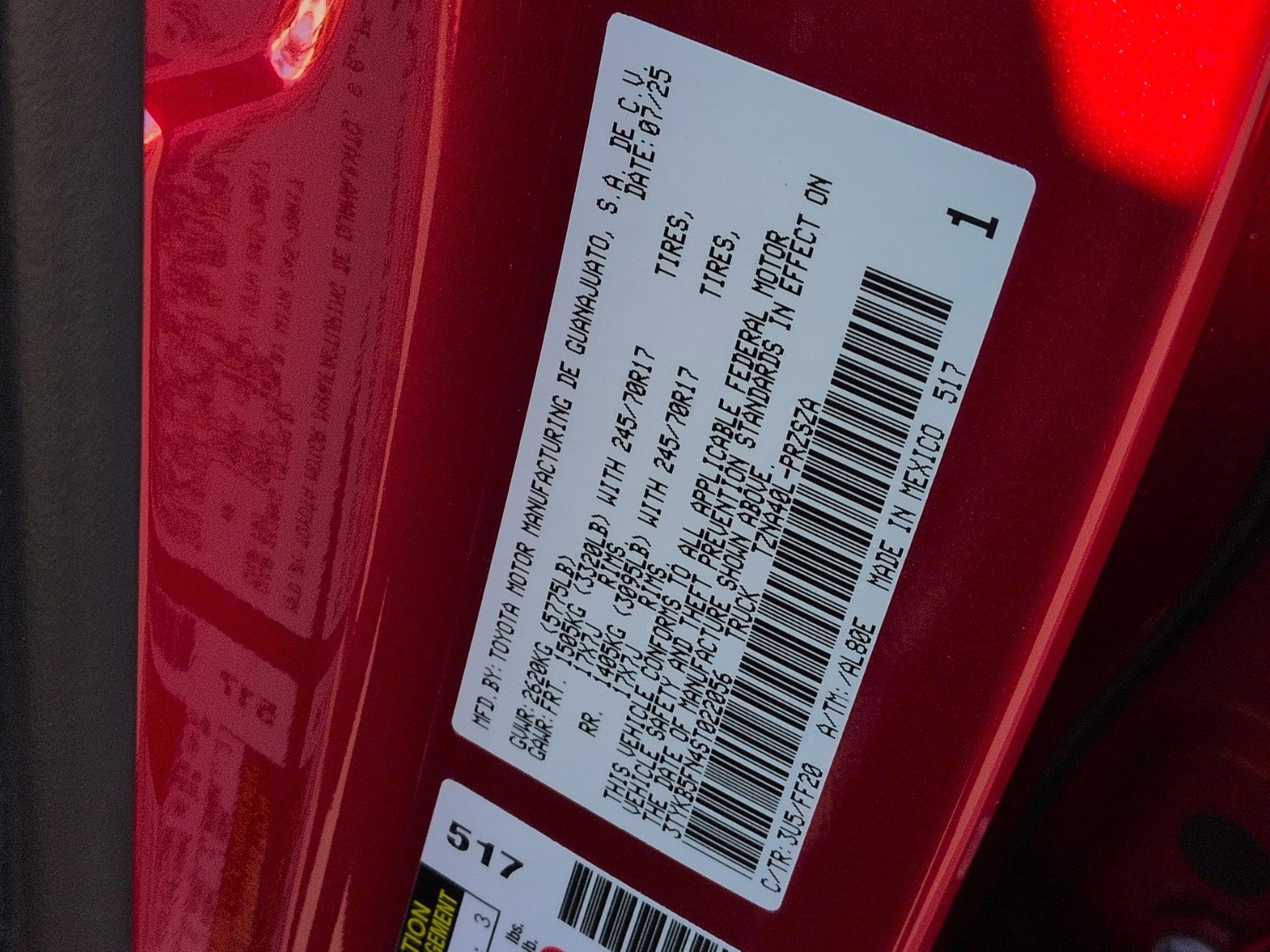 Used 2025 Toyota Tacoma SR5 RWD image 33