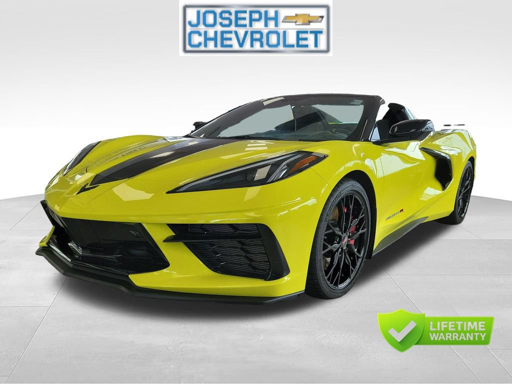 Used 2023 Chevrolet Corvette Stingray Premium Conv w/ Z51 Performance Package RWD image 3