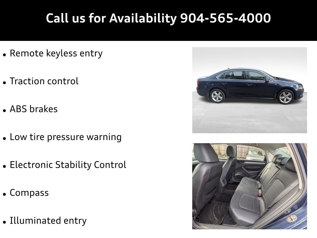 Used 2014 Volkswagen Passat 1.8T S image 9