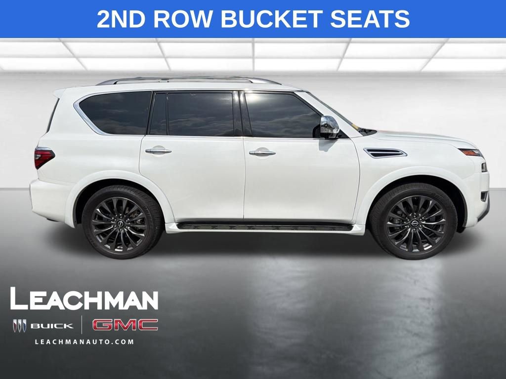Used 2024 Nissan Armada Platinum w/ Captain's Chairs Package video 2