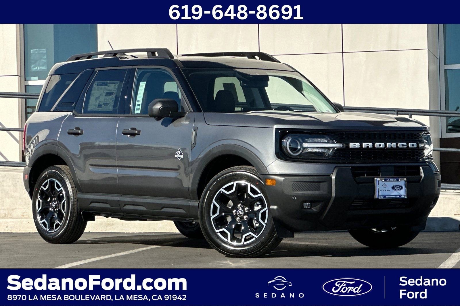 New 2026 Ford Bronco Sport Outer Banks w/ Outer Banks Tech Package+ image 1