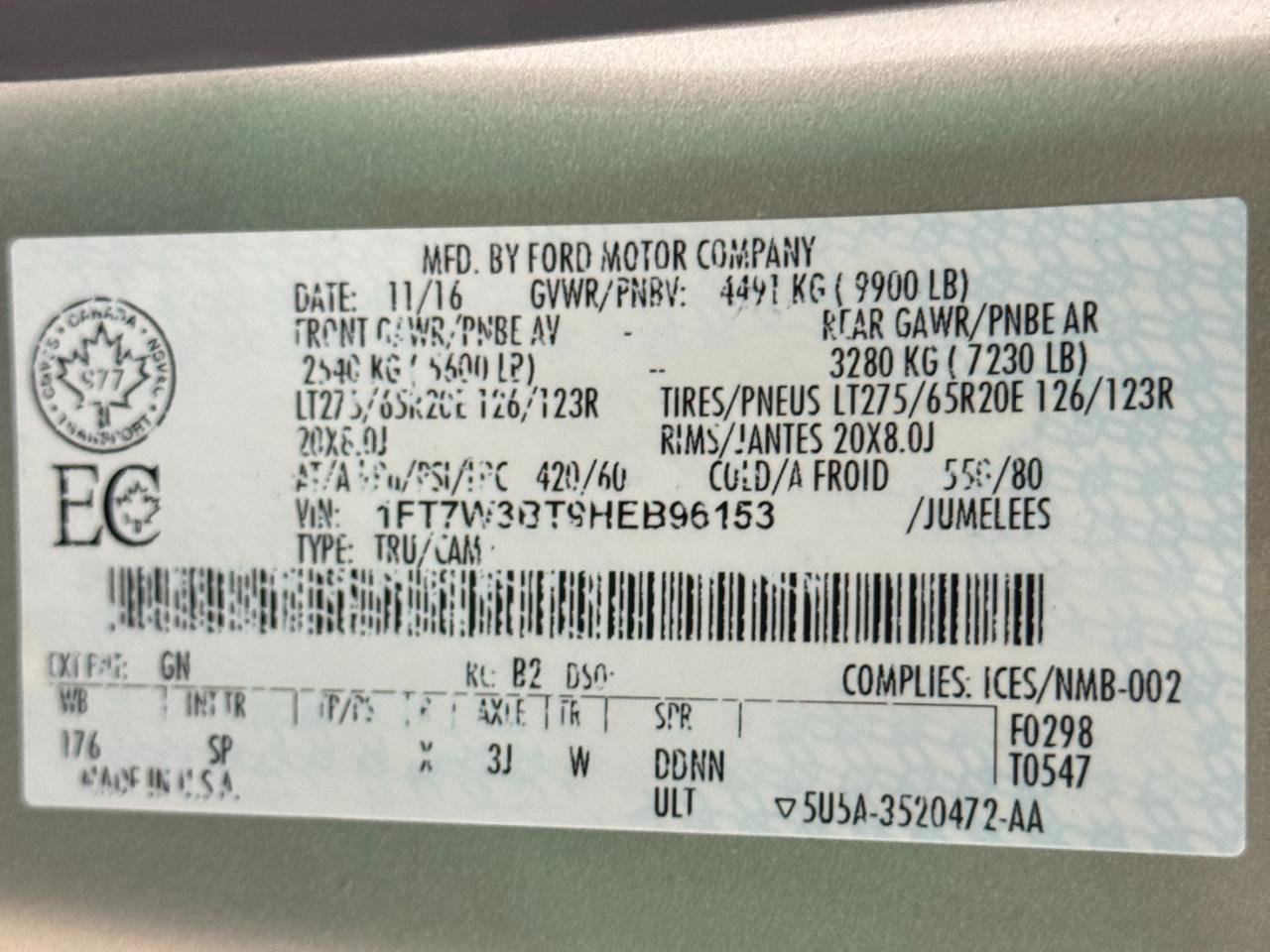 Used 2017 Ford F350 King Ranch w/ King Ranch Ultimate Package AWD/4WD image 39