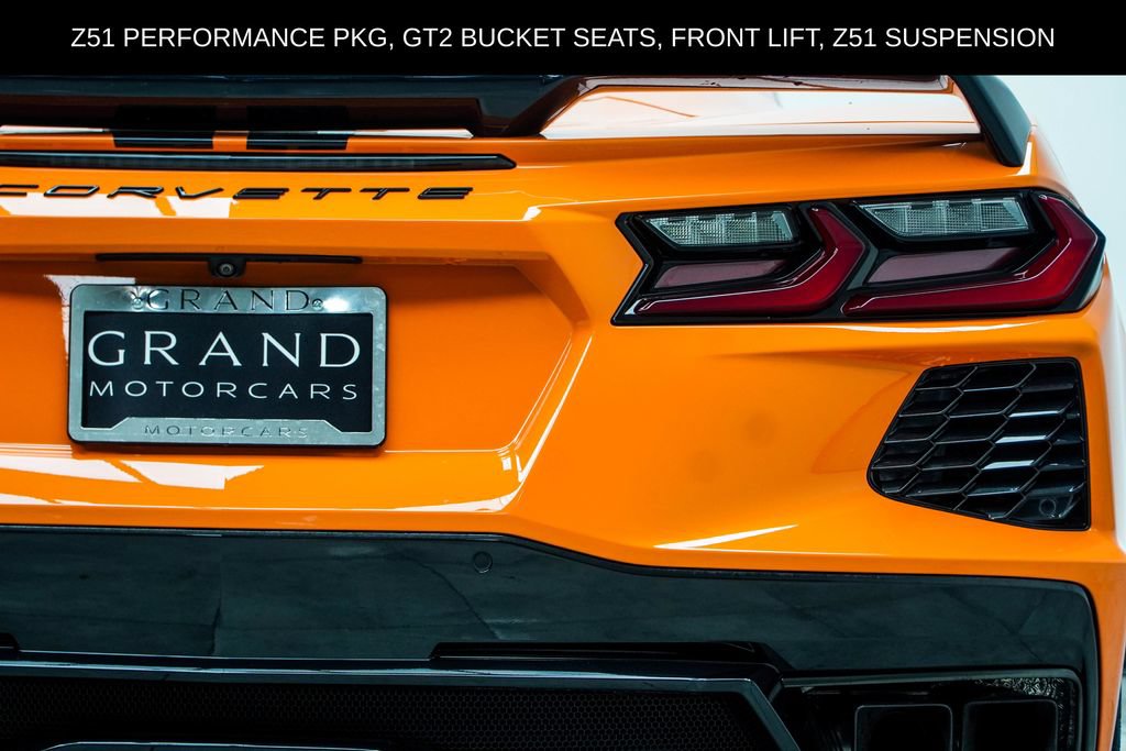 Used 2024 Chevrolet Corvette Stingray Preferred Conv w/ Z51 Performance Package RWD image 17