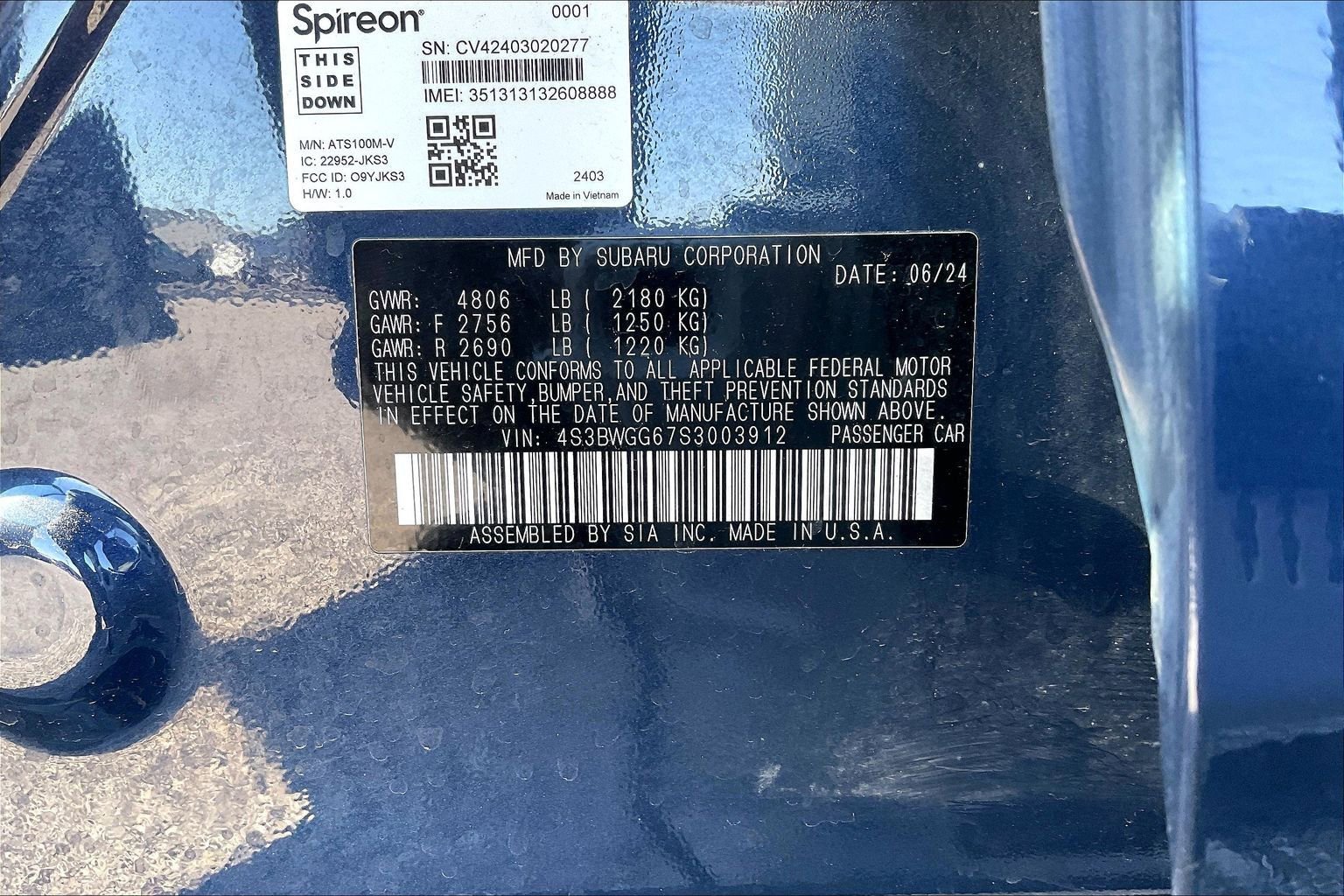 Certified 2025 Subaru Legacy Sport w/ Tech Package #3 image 33