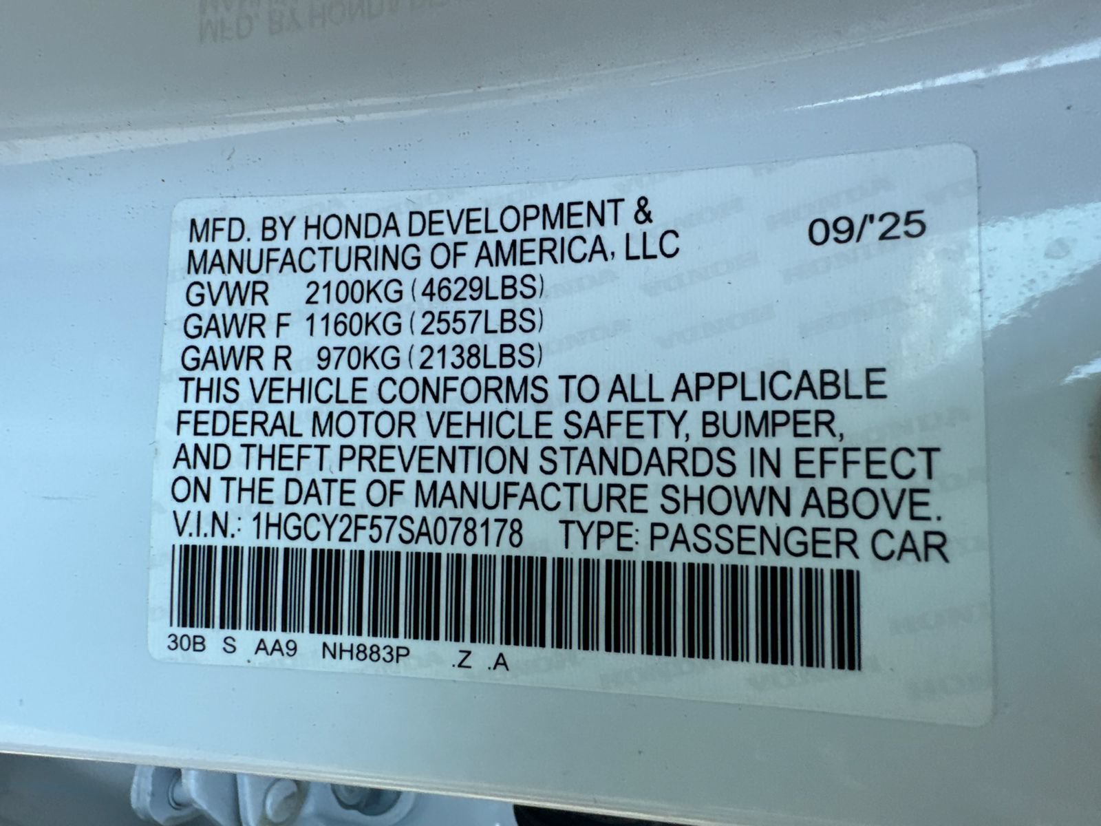 Used 2025 Honda Accord Sport image 30