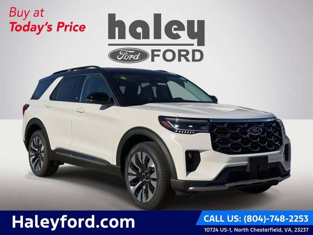 New 2026 Ford Explorer Platinum w/ LUX Leather Package