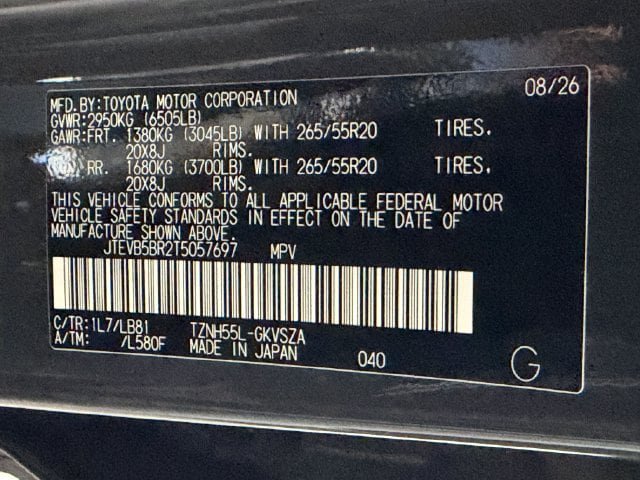 New 2026 Toyota 4Runner Platinum AWD/4WD image 25