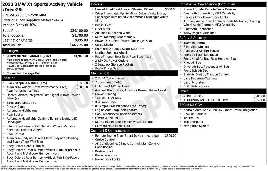 Used 2023 BMW X1 xDrive28i image 5