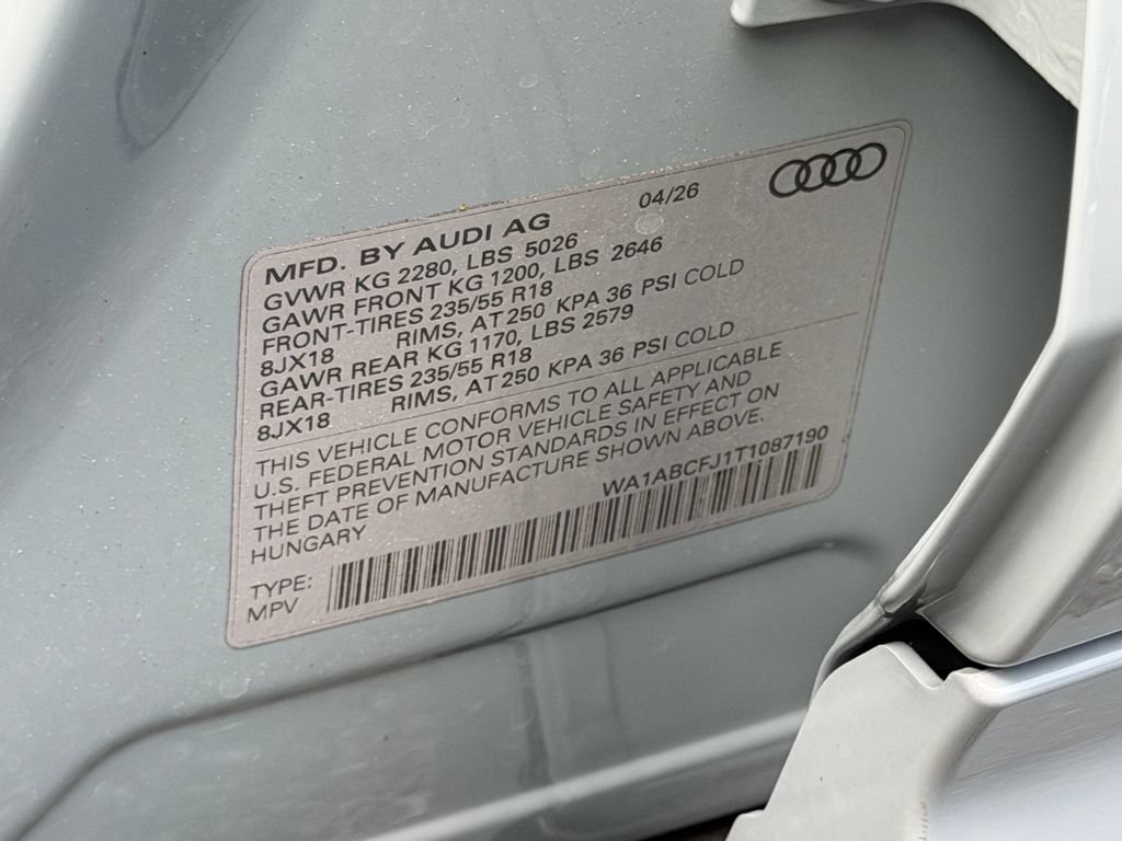 New 2026 Audi Q3 quattro 2.0T AWD/4WD image 26