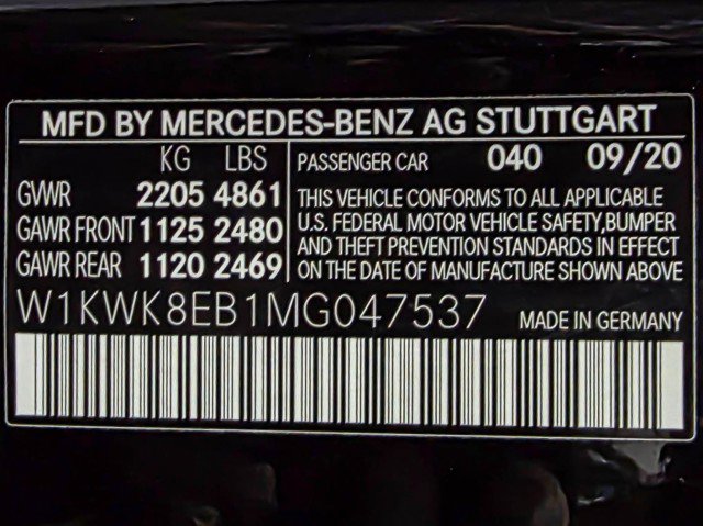 Used 2021 Mercedes-Benz C 300 4MATIC Cabriolet w/ AMG Line image 39
