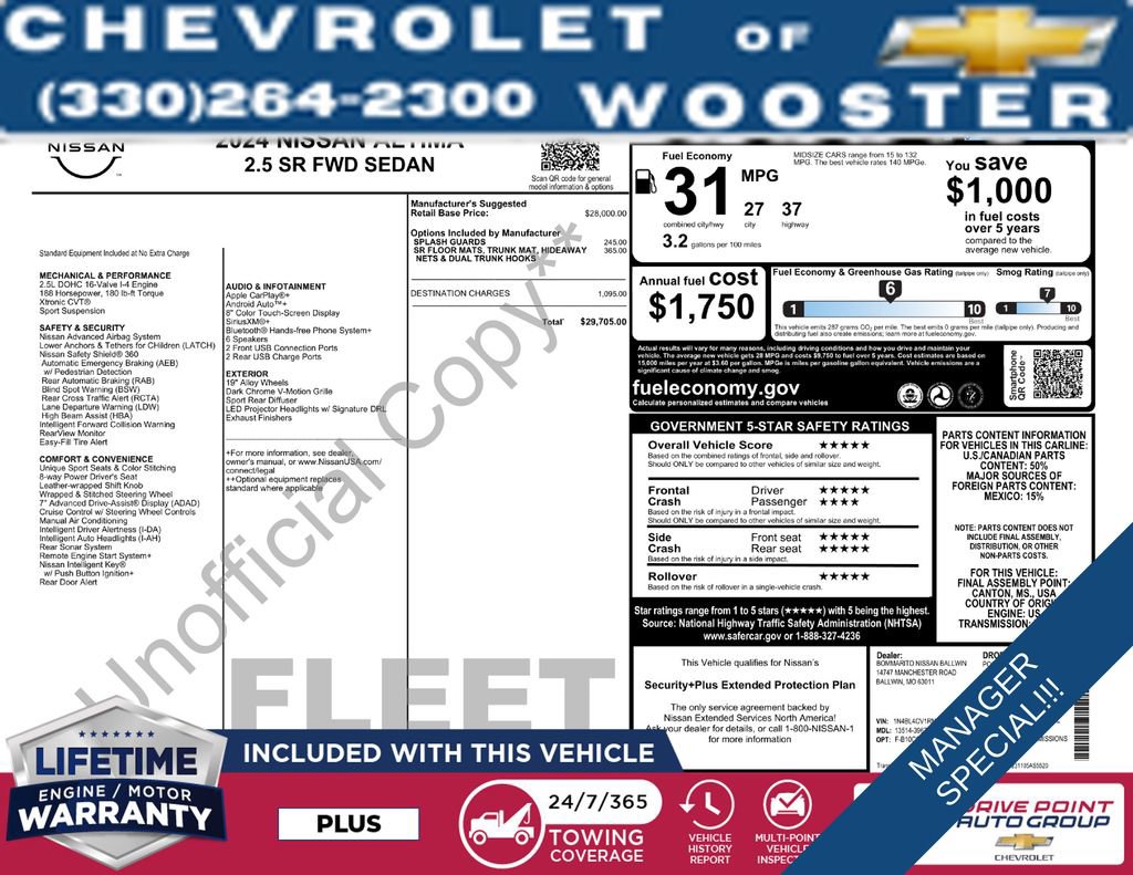 Used 2024 Nissan Altima 2.5 SR image 37