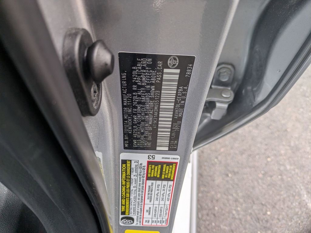 Used 2021 Toyota Camry XSE w/ Navigation Upgrade Package image 28