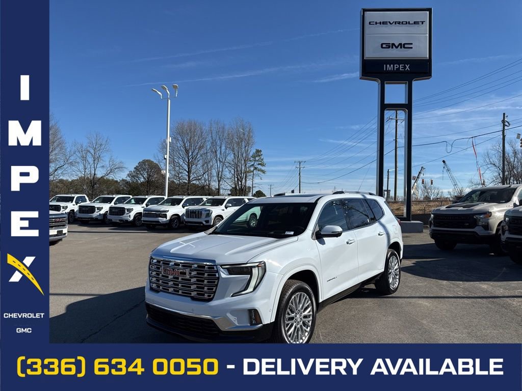 New 2026 GMC Acadia Denali w/ Super Cruise Package