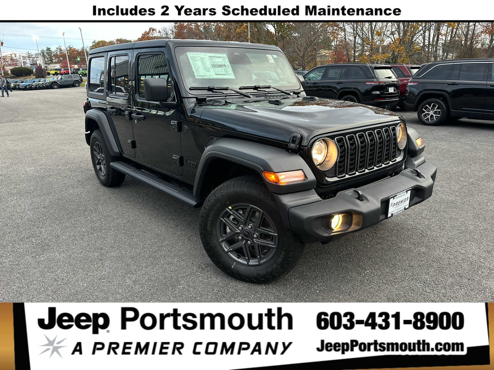New 2026 Jeep Wrangler Unlimited Sport AWD/4WD image 1