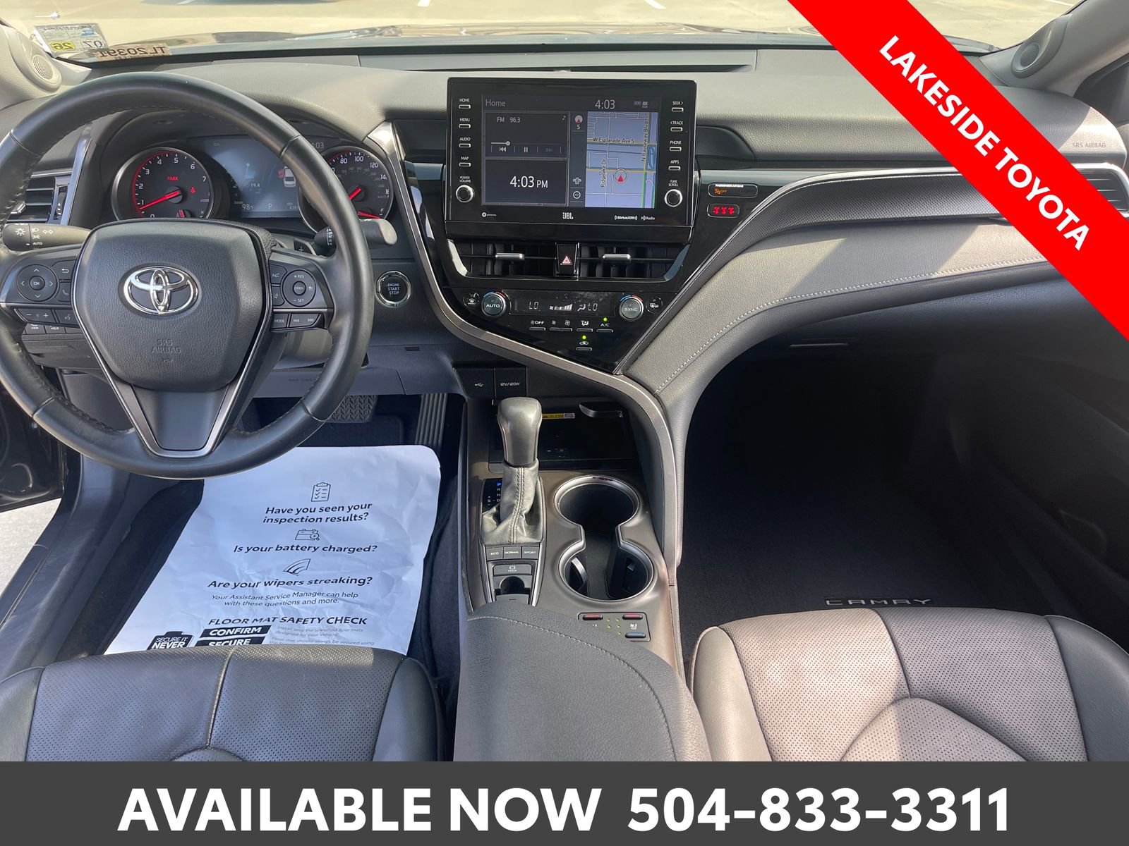 Used 2023 Toyota Camry XSE w/ Navigation Package FWD image 21