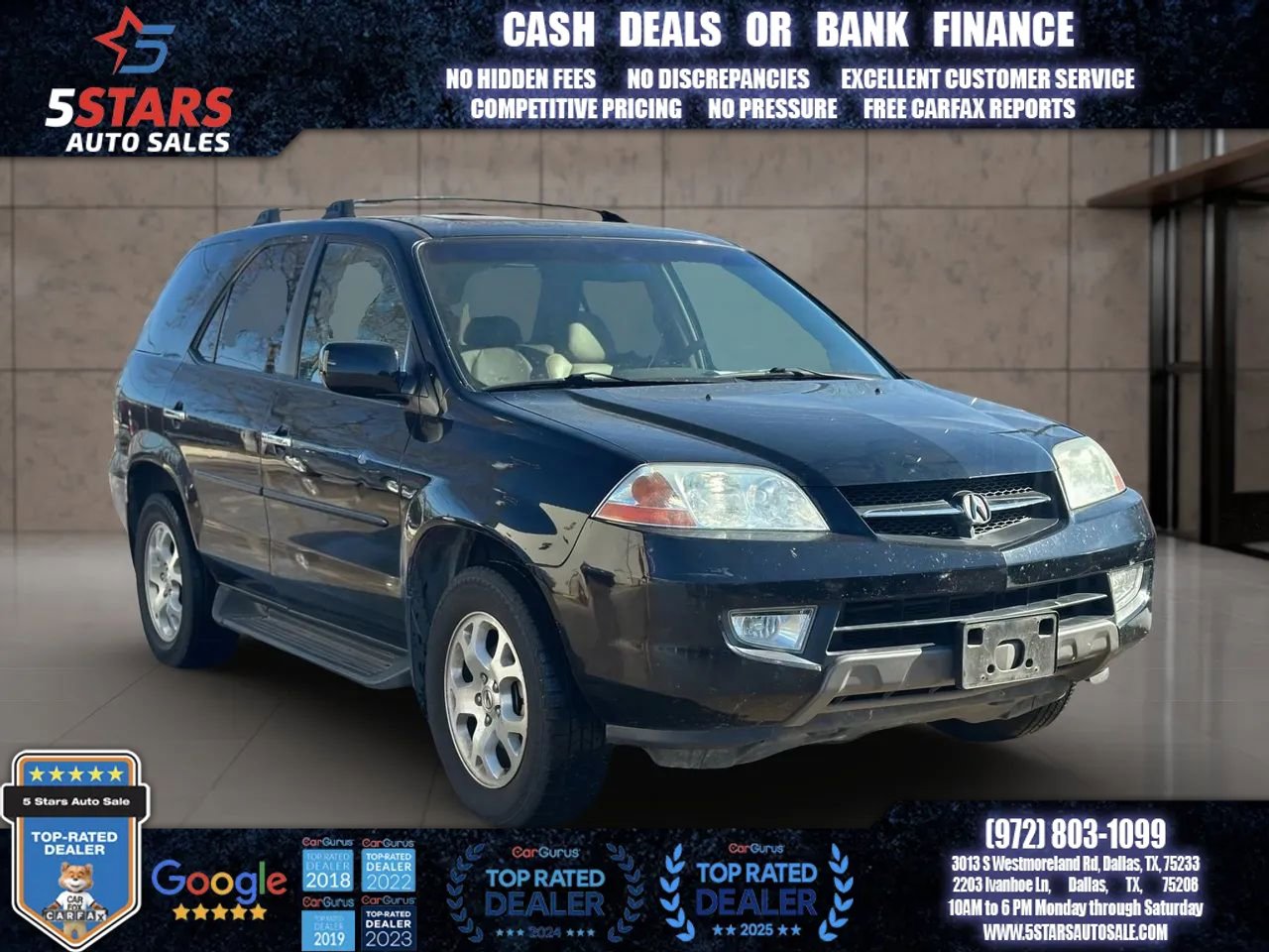 Used 2002 Acura MDX Touring