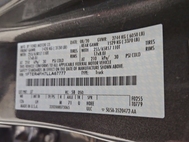 Used 2020 Ford Ranger XLT w/ Equipment Group 301A Mid image 30