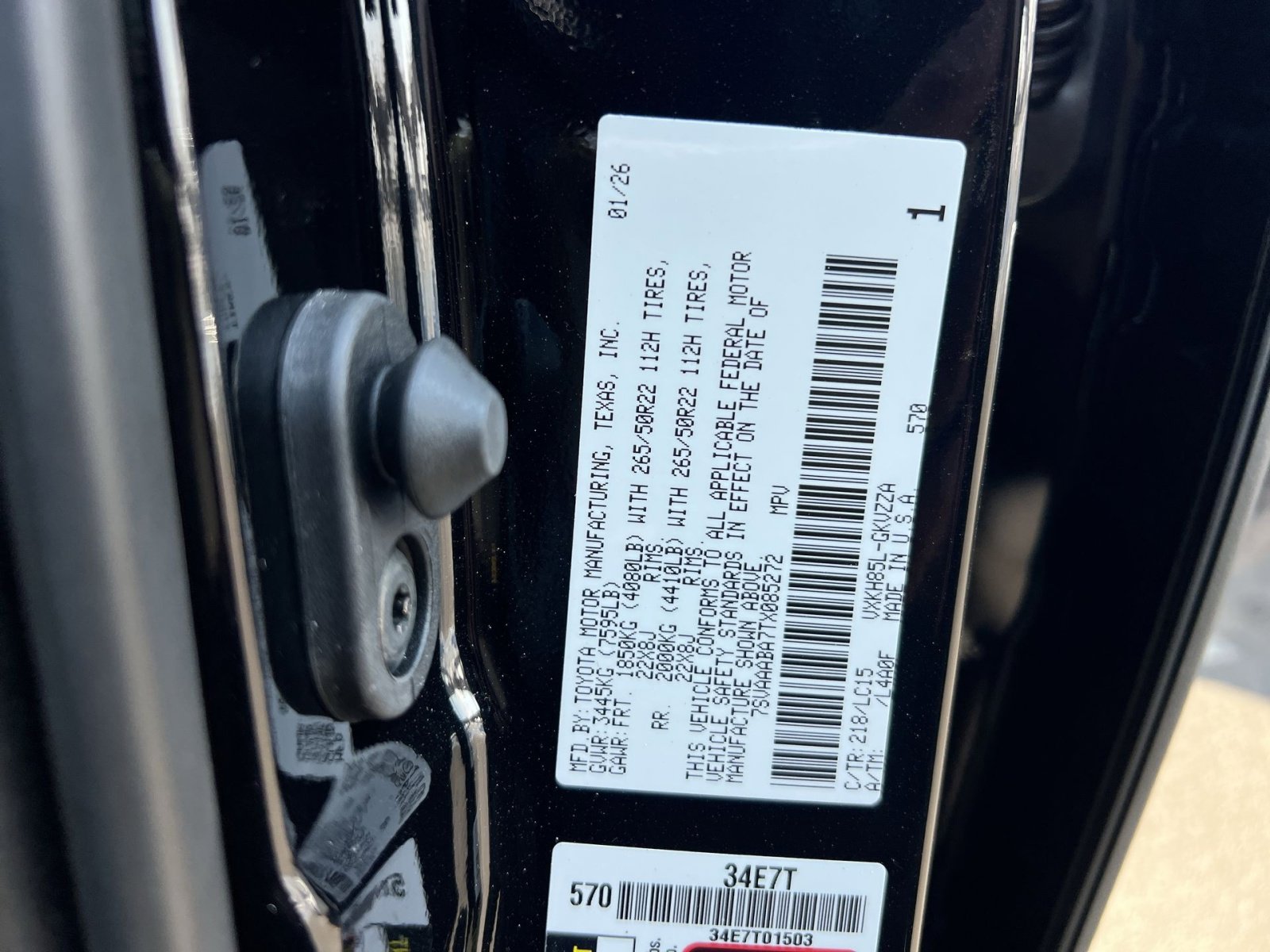 New 2026 Toyota Sequoia Capstone image 22