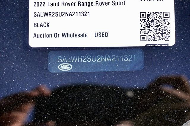 Used 2022 Land Rover Range Rover Sport HSE Silver Edition image 38