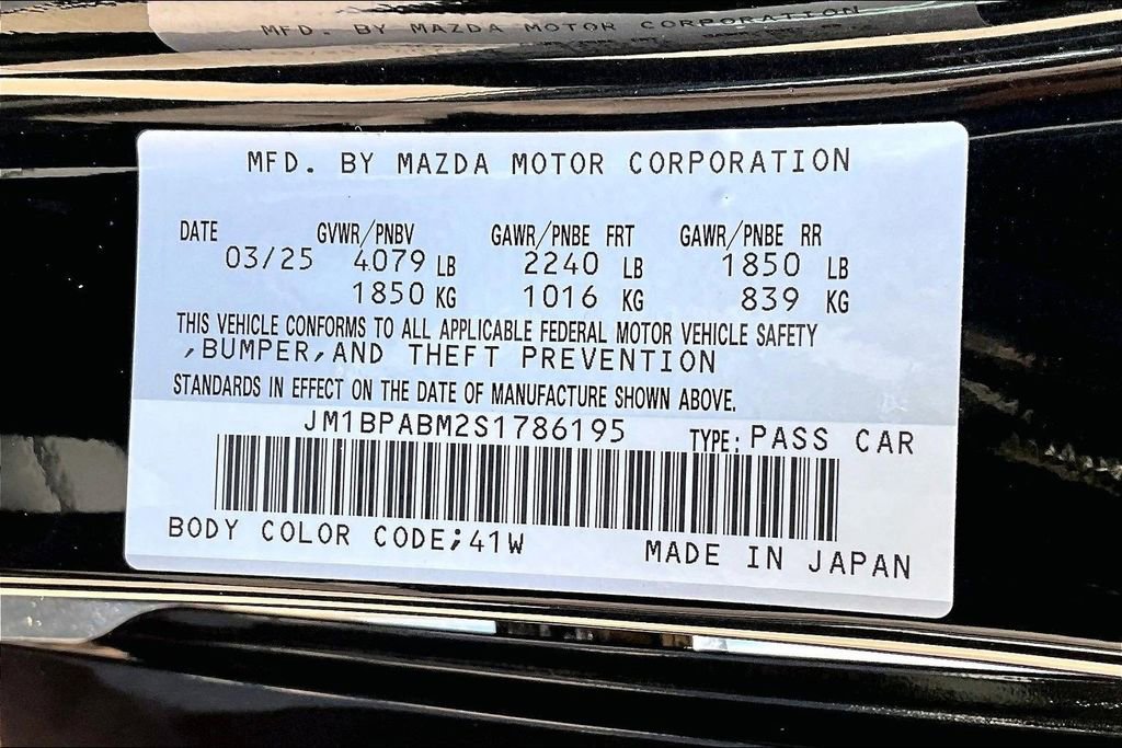 Certified 2025 MAZDA MAZDA3 s image 16