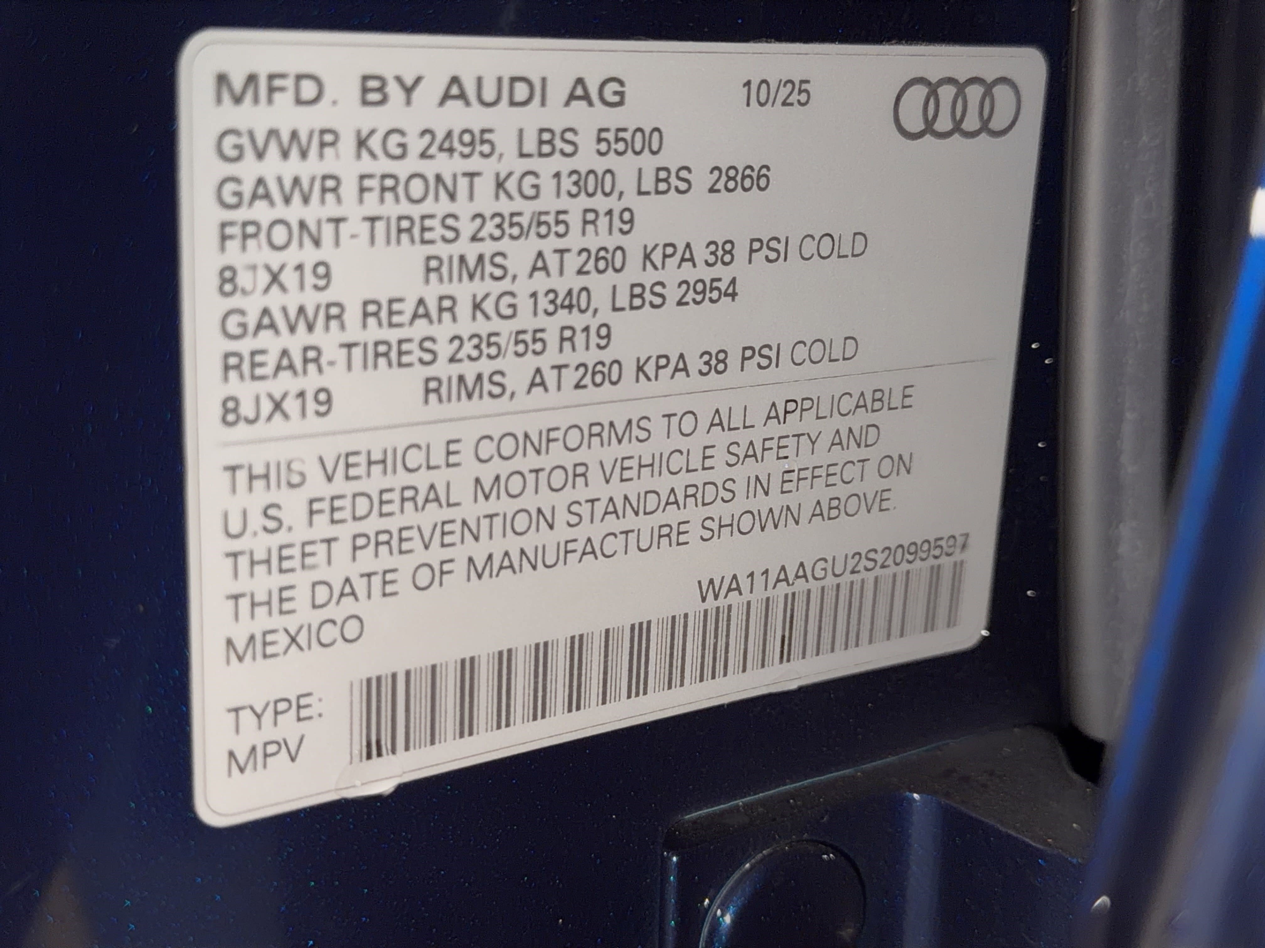 Used 2025 Audi Q5 Premium w/ Convenience Package AWD/4WD image 27