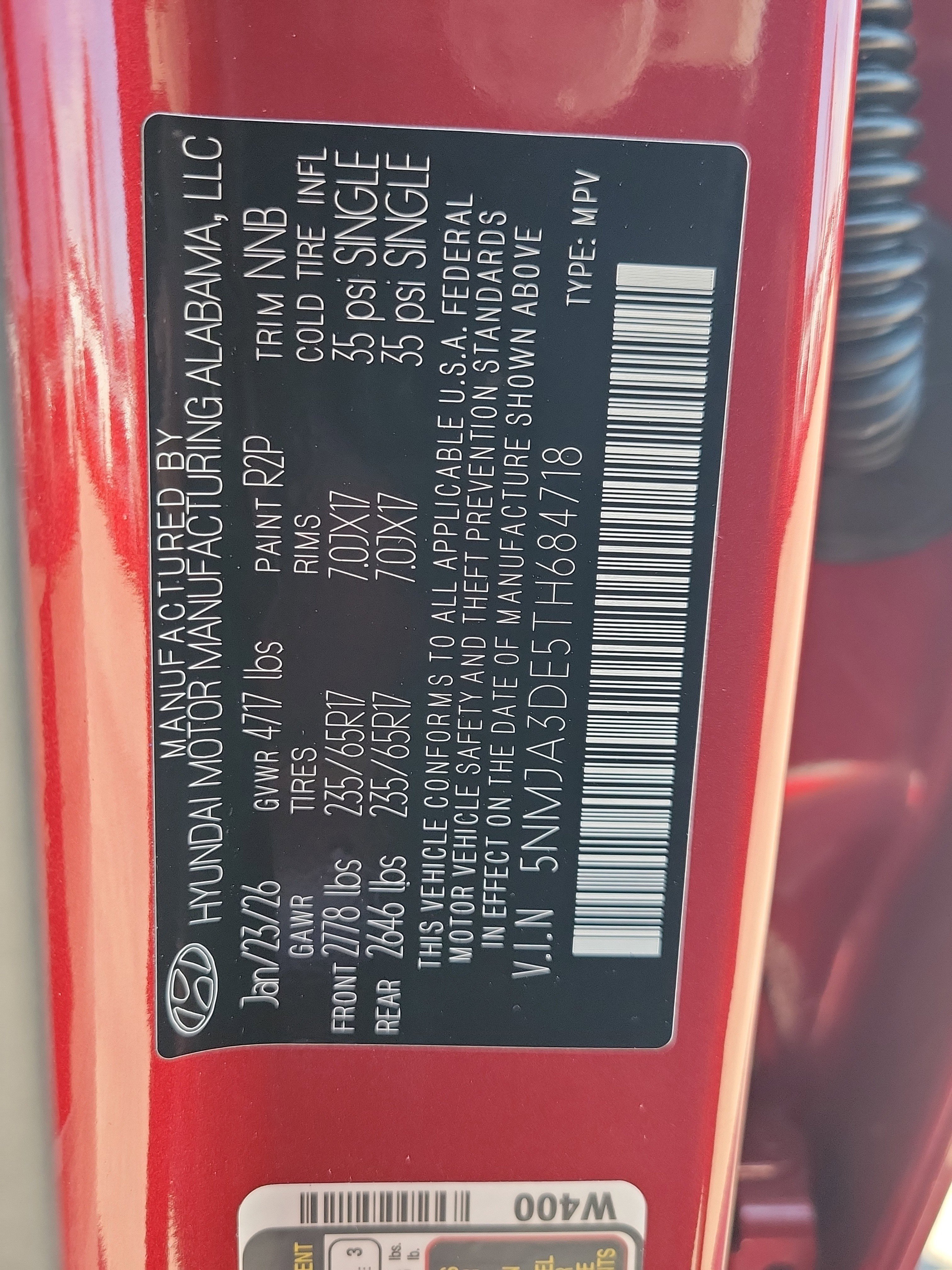 New 2026 Hyundai Tucson SE image 33