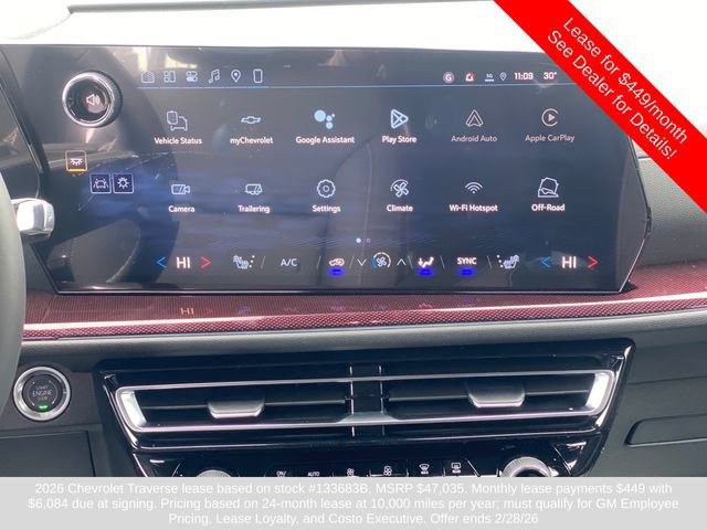 New 2026 Chevrolet Traverse Z71 w/ Driver Confidence Package image 21