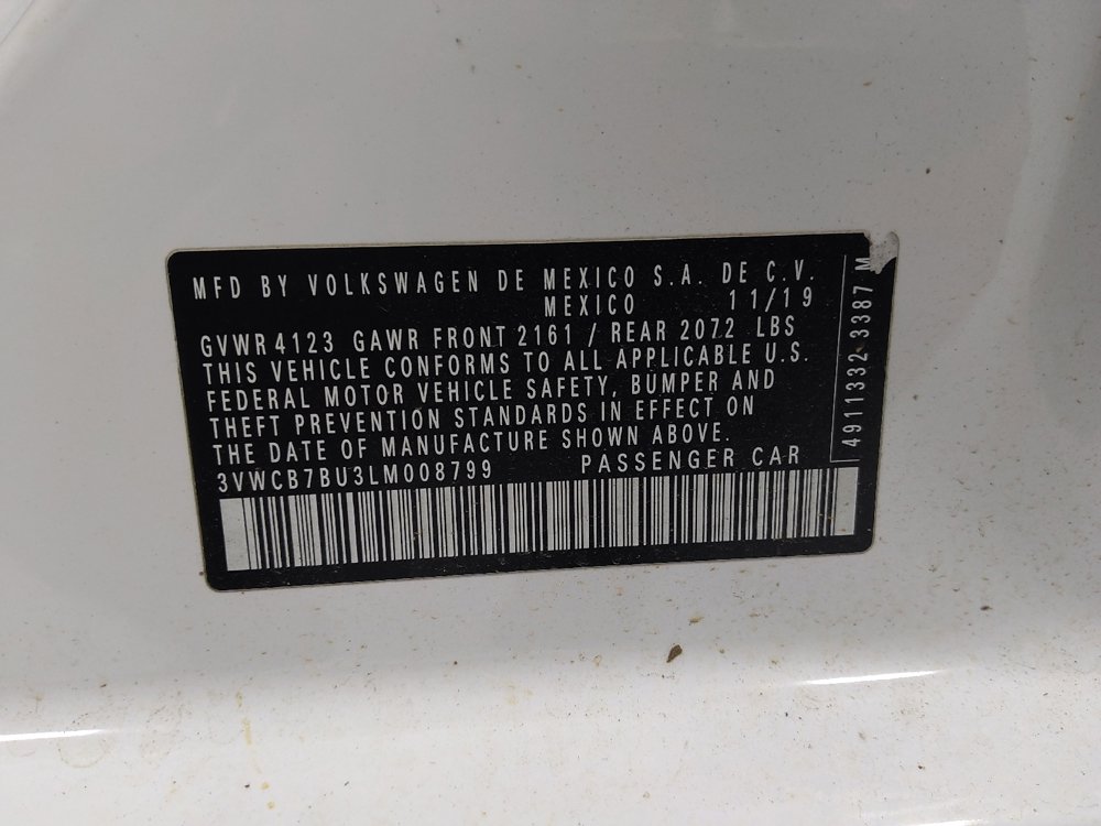 Used 2020 Volkswagen Jetta S w/ Driver Assistance Package image 33