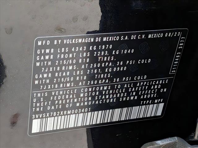 Used 2024 Volkswagen Taos SE FWD image 24