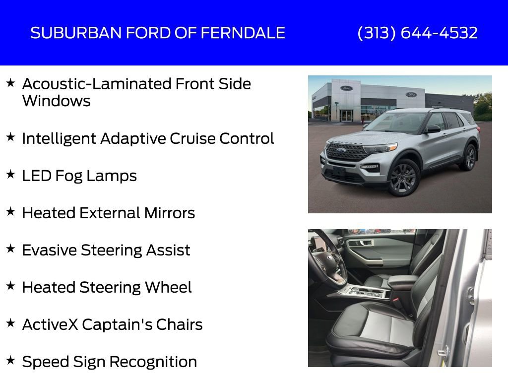 Used 2022 Ford Explorer XLT w/ Equipment Group 202A image 21