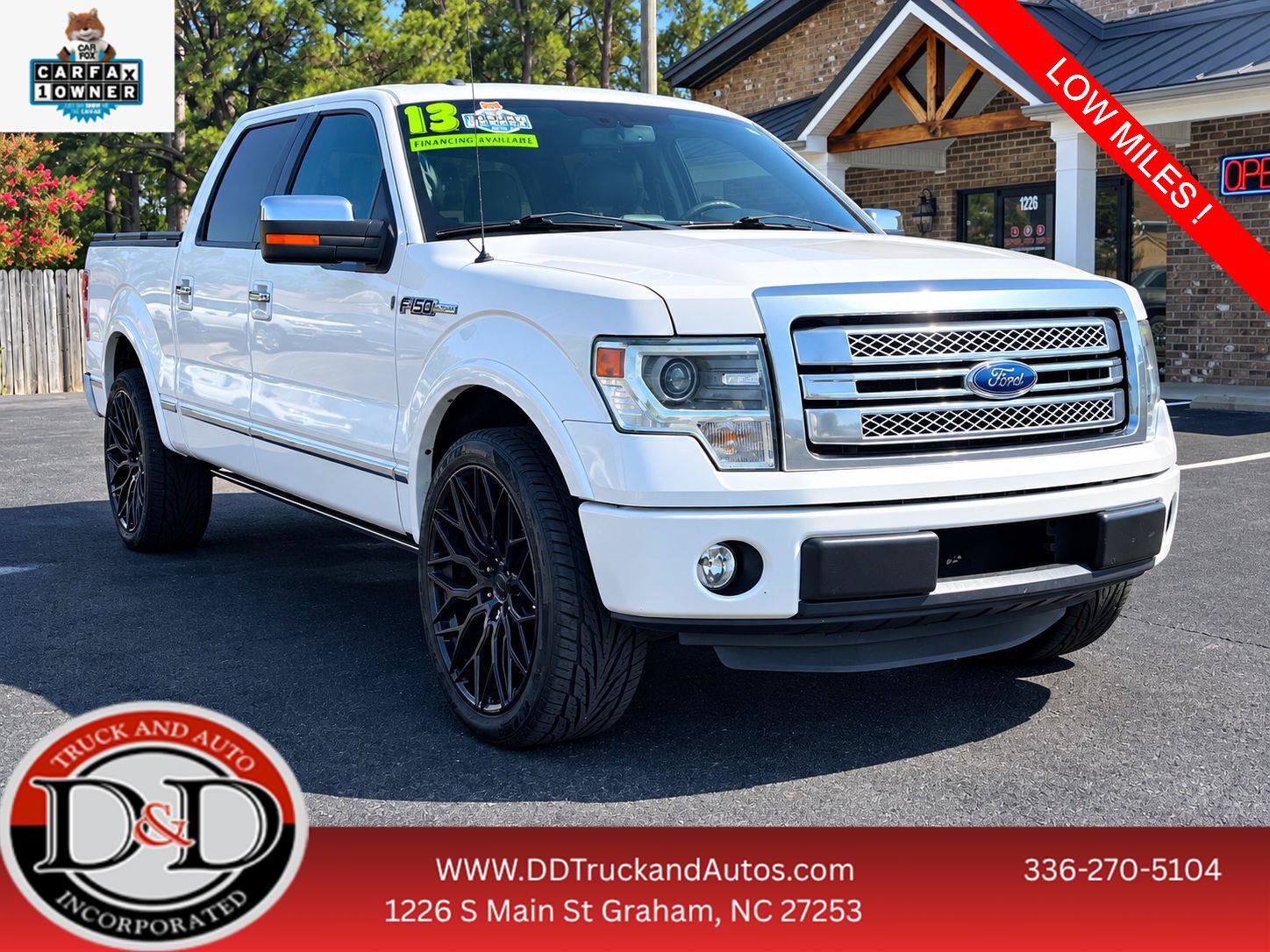 Used 2013 Ford F150 Platinum RWD image 1